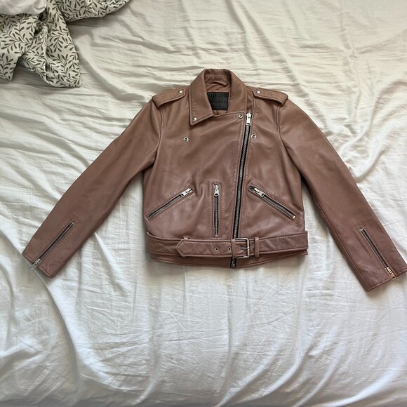 AllSaints Balfern Biker Jacket - Picture 1 of 6